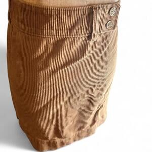 LOFT Women's Brown and Orange Skirt